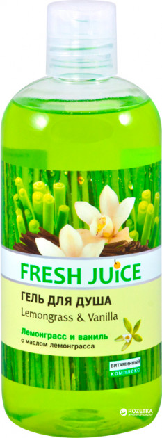 Fresh Juice Гель д/душа 500мл. Лемонграсс и ваниль Производитель: Украина Эльфа